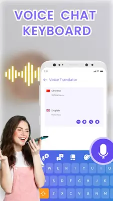 English Voice Typing Keyboard android App screenshot 4